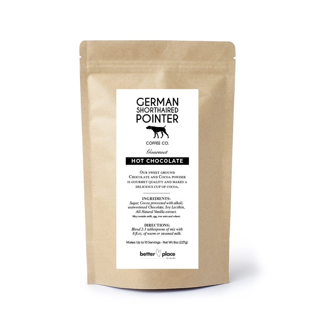 Hot Chocolate & Cocoa Blend– German Shorthaired Pointer Coffee Company