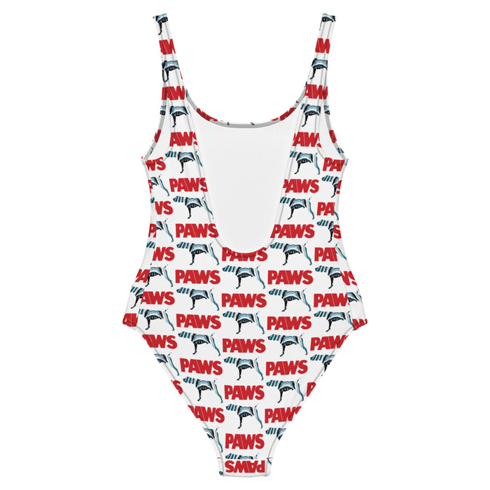 "PAWS" One-Piece Swimsuit