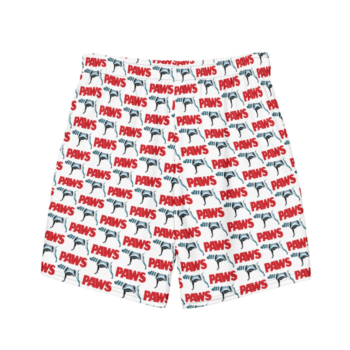 "PAWS" Swim Trunks