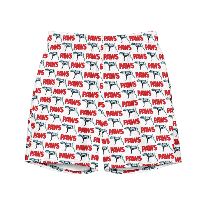 "PAWS" Swim Trunks