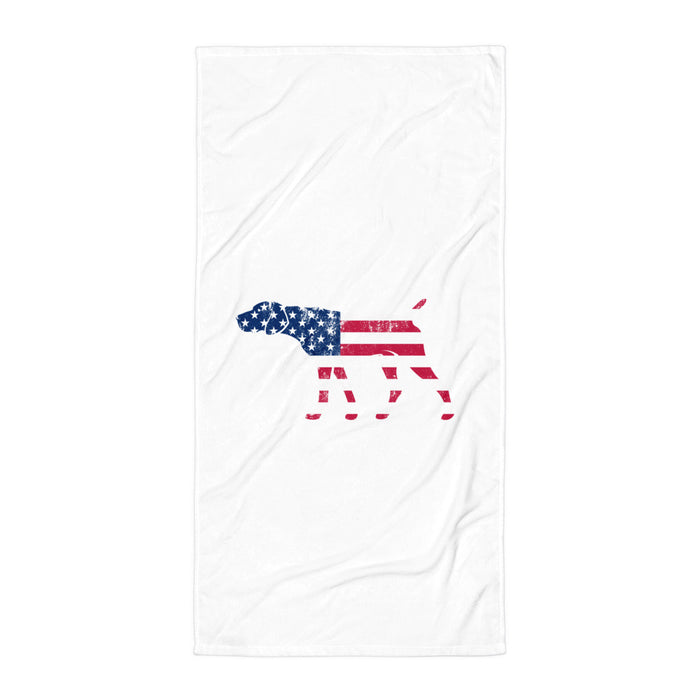 "American GSP" Beach Towel
