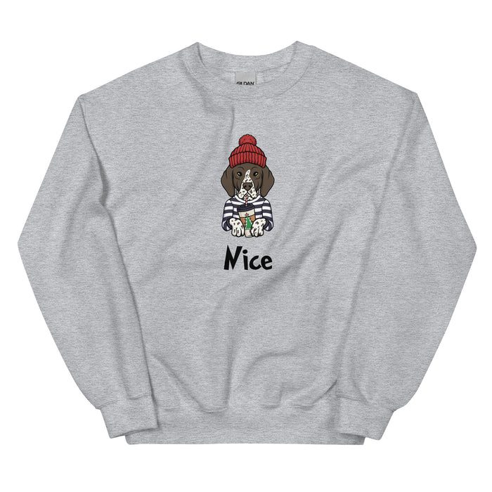 "Nice Pointer" Holiday Sweatshirt