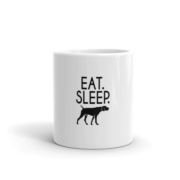 "Eat, Sleep, Point" Mug