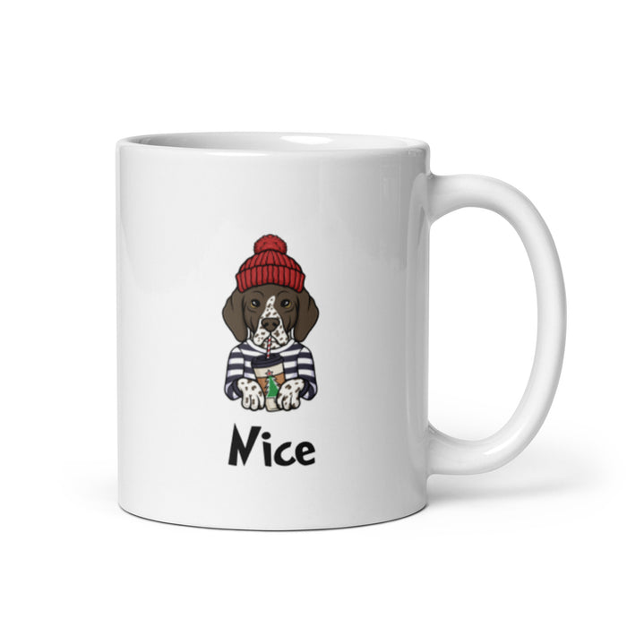 "Nice Pointer" Holiday Mug
